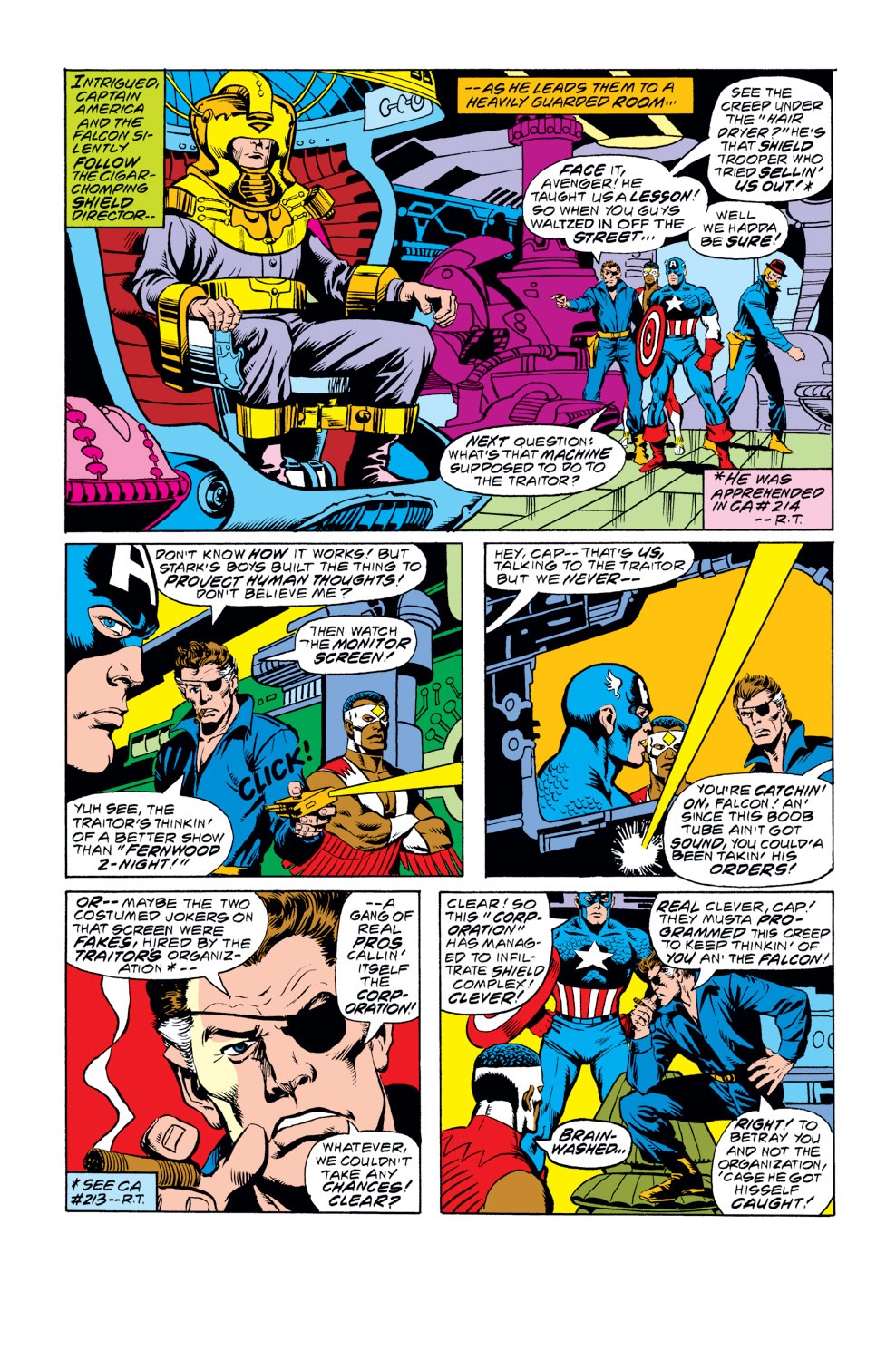 Read online Captain America (1968) comic - Issue #217 - 7