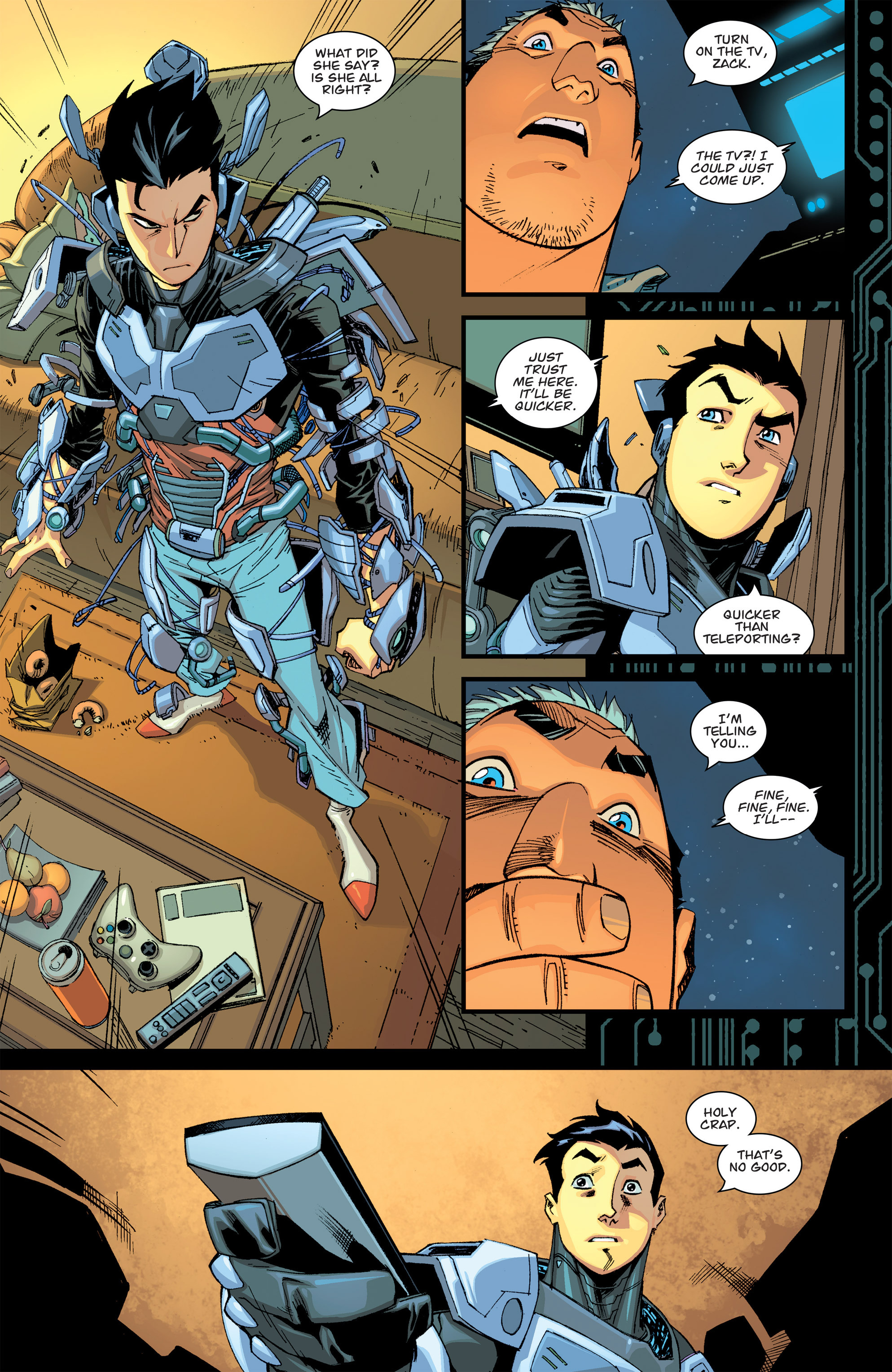 Read online Tech Jacket (2014) comic -  Issue #1 - 14