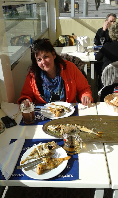 Angelurlaub Spanien Fischessen