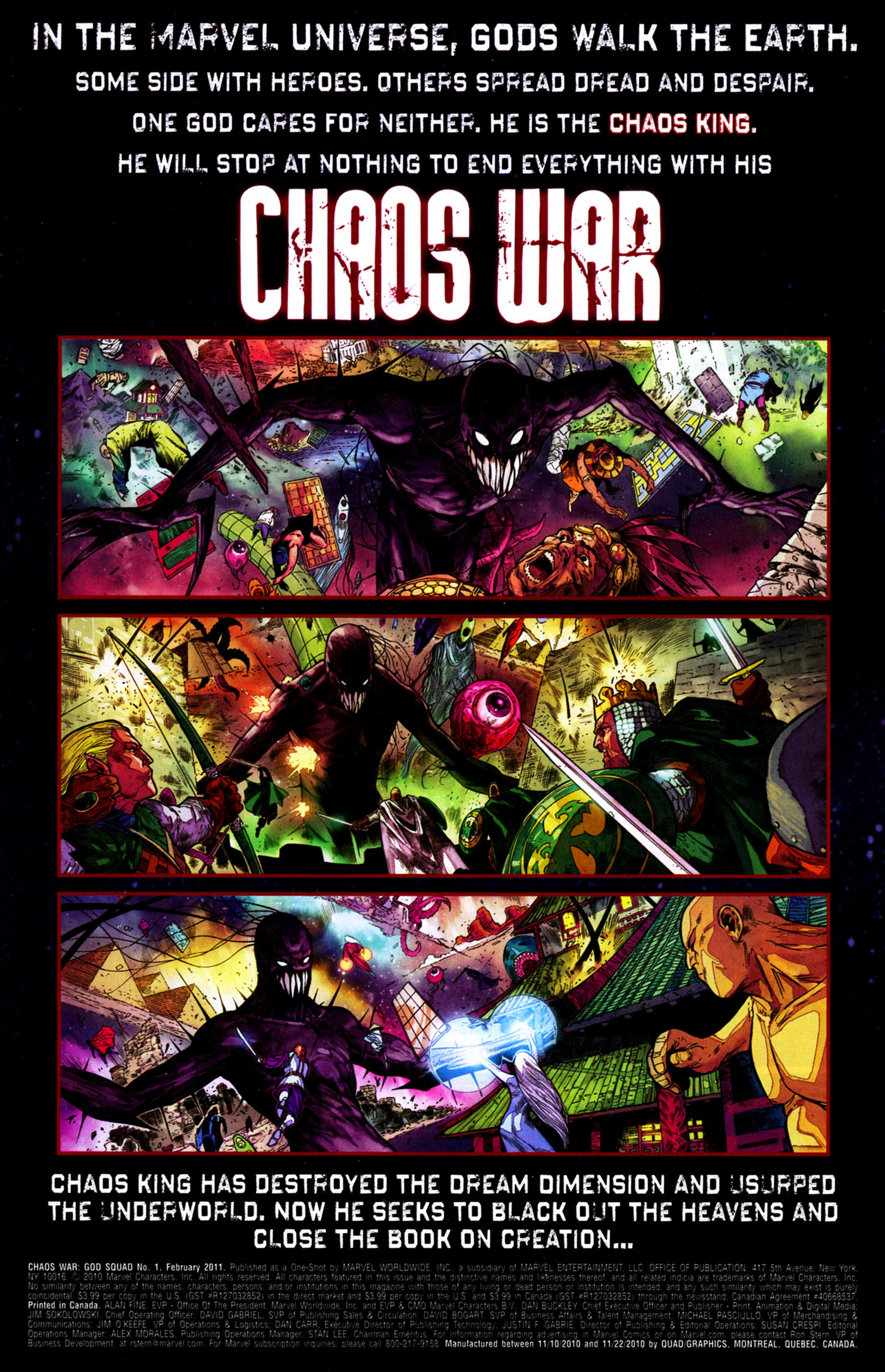 Read online Chaos War: God Squad comic -  Issue # Full - 2