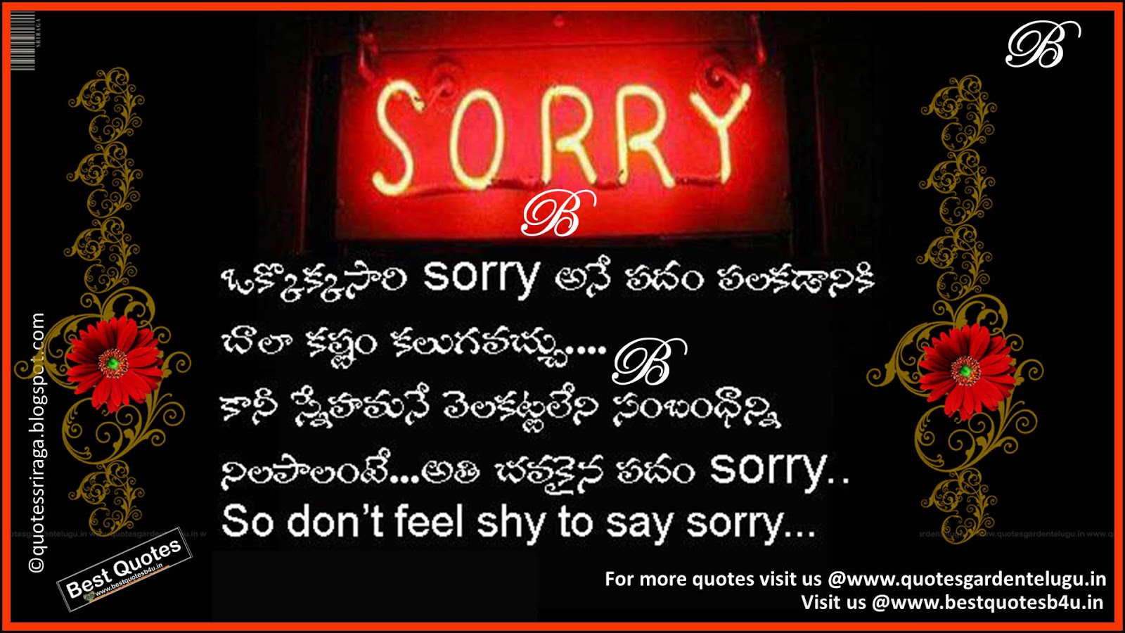 Friendship Quotes Saying Sorry Best telugu friendship quotes bestquotesb u english