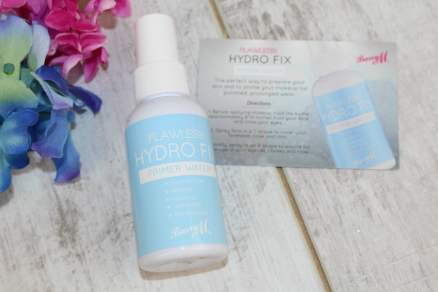 Barry M Setting Sprays and Primer Water Review & Photos Pink Paradise