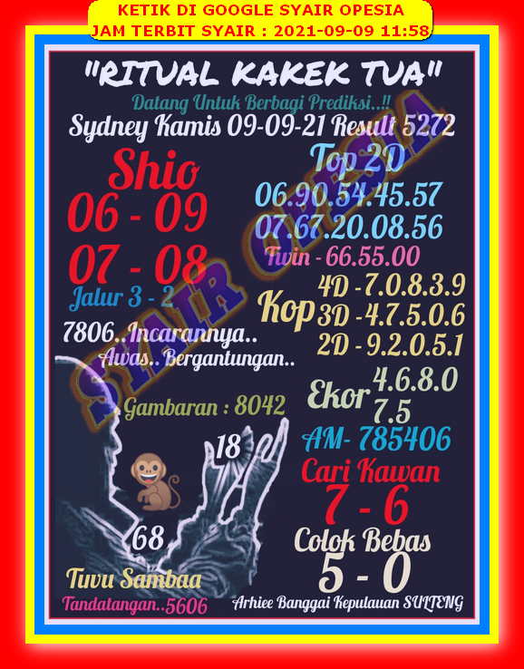44 Syair opesia sydney 9 september 2021 16 Desember 44 Syair opesia sydney 9 september 2021 16 Desember