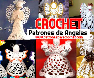12 Patrones Crochet de Angeles  😇 para Decoración Navidad