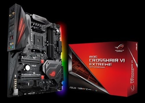 ASUS ROG MERILIS MOTHERBOARD AM4 CROSSHAIR VI EXTREME TERBARU ASUS ROG MERILIS MOTHERBOARD AM4 CROSSHAIR VI EXTREME TERBARU