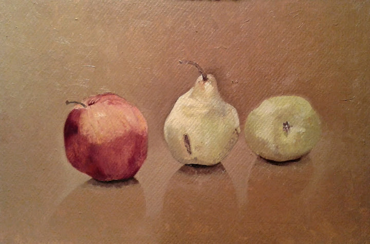 "Manzana y peras"