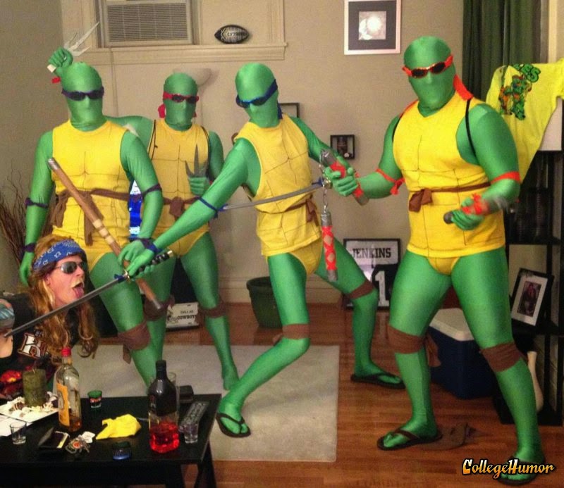 Ninja Turtles Body Suit Halloween Costumes. 