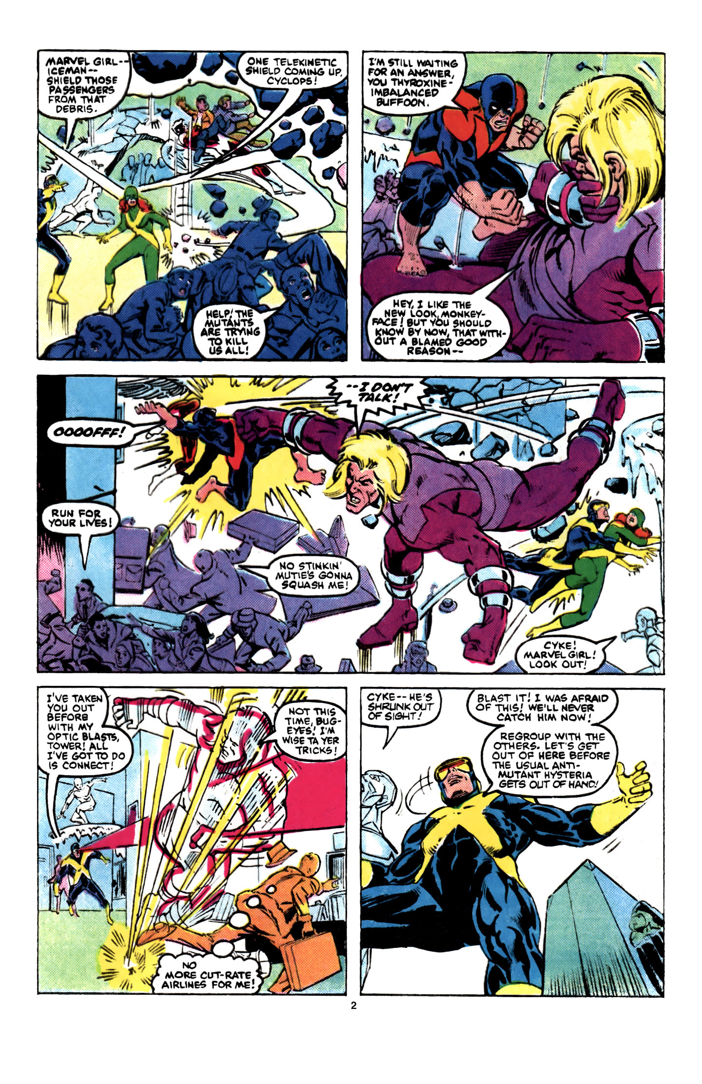X-Factor (1986) 4 Page 2