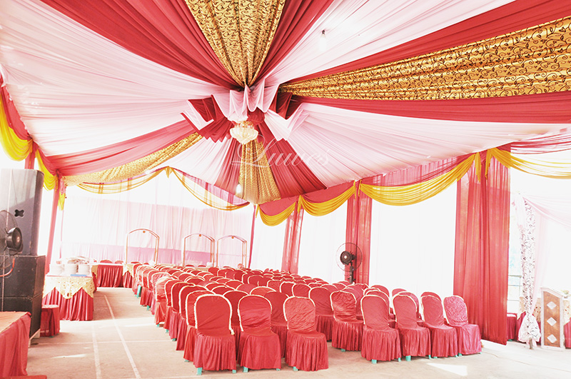 Dekorasi Tenda Pernikahan Untuk Resepsi Pernikahan di