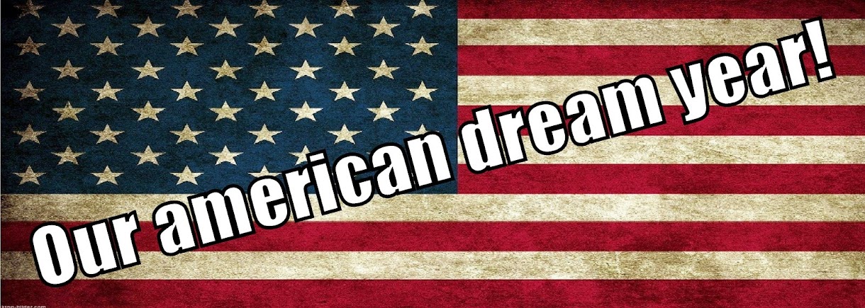 Our american dream year...♥