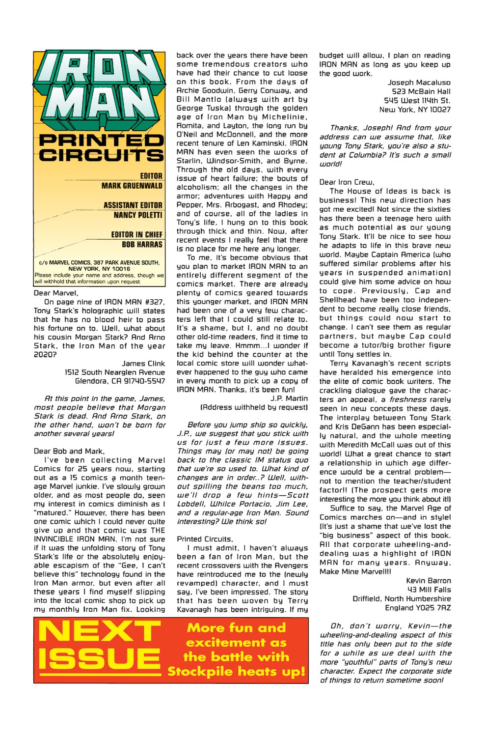 Read online Iron Man (1968) comic -  Issue #330 - 23