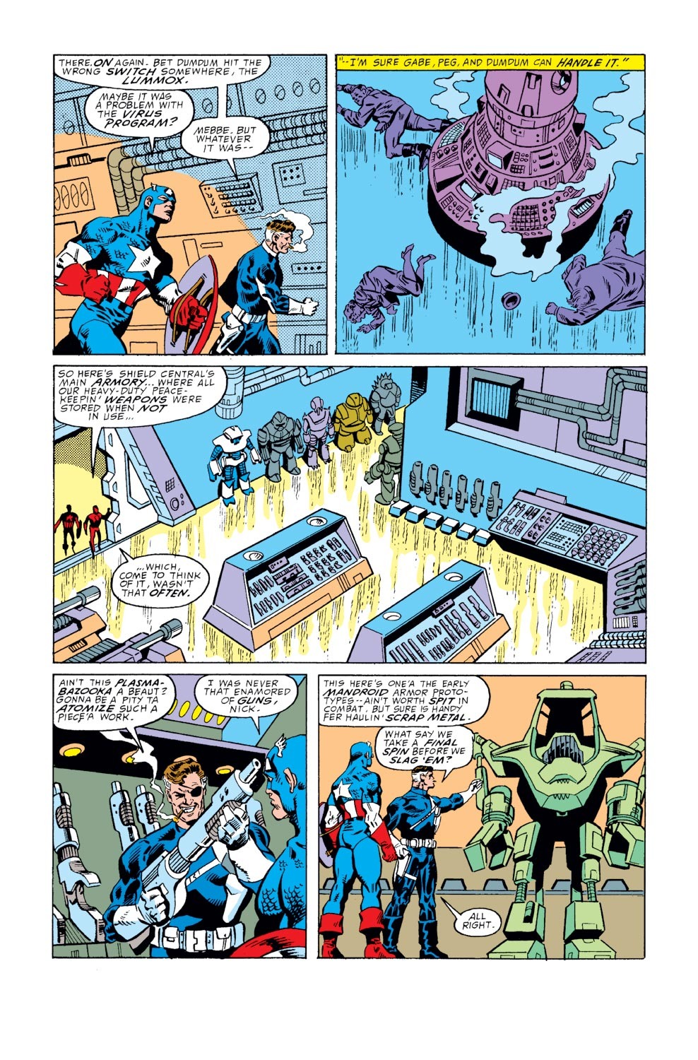Read online Captain America (1968) comic -  Issue #351 - 15