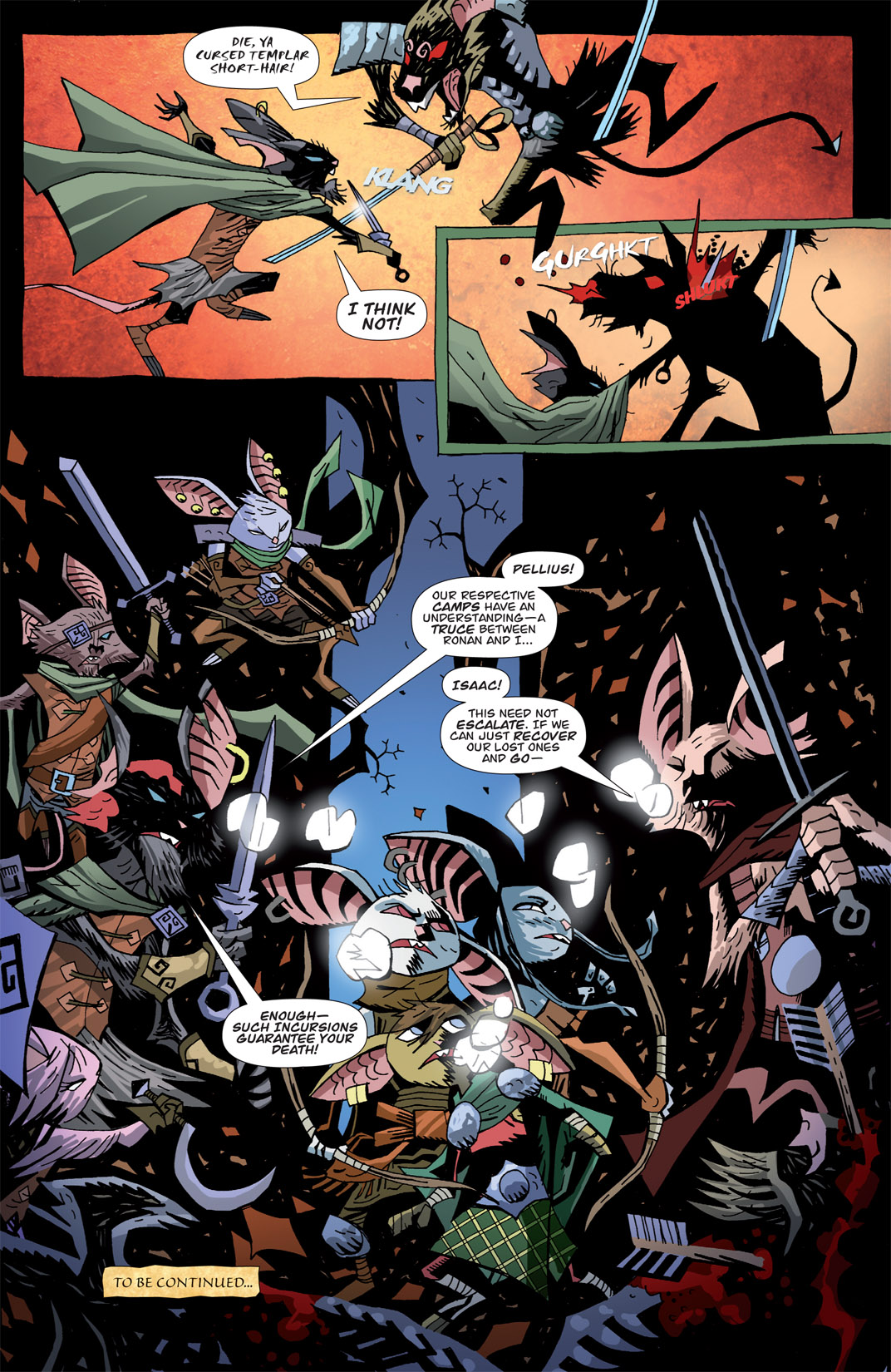 Read online The Mice Templar Volume 3: A Midwinter Night's Dream comic -  Issue #4 - 25