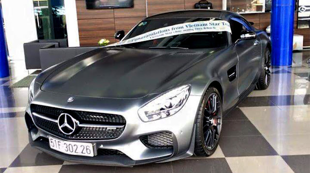 Siêu xe Mercedes AMG GT S Edition 1 ra mắt tại Sài Gòn