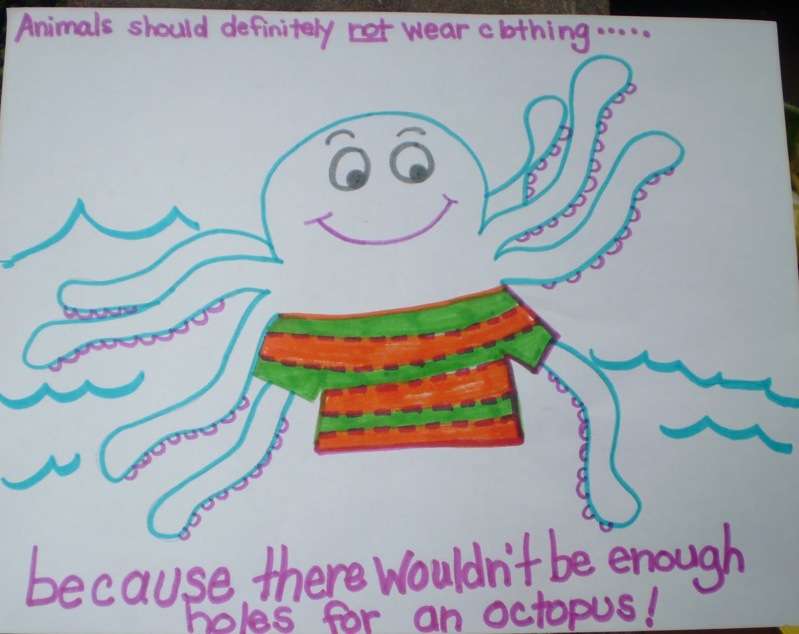 Creative and Curious Kids! Animals Should Definitely NOT Wear Clothes....