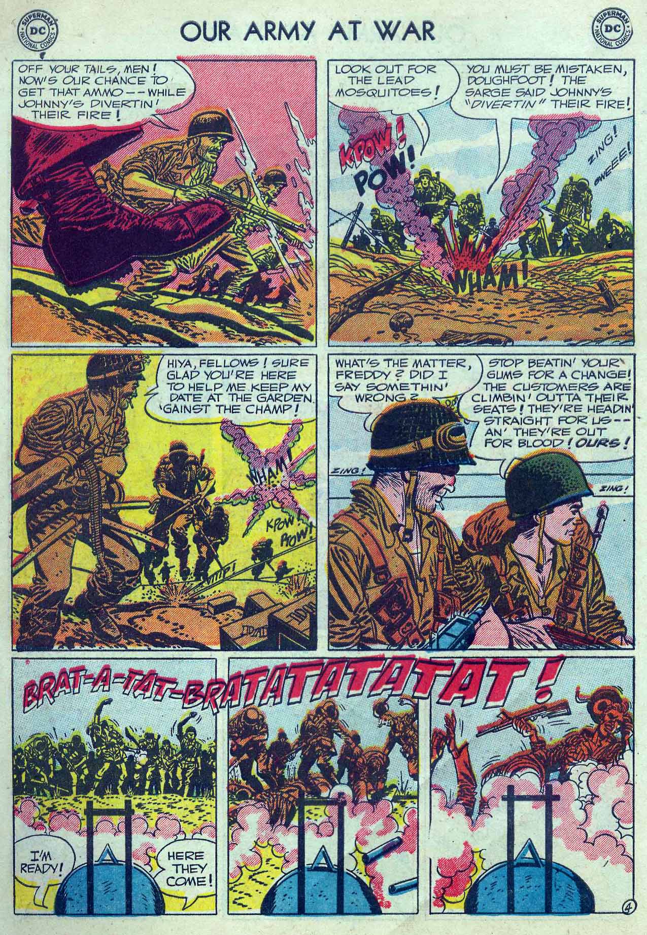 Read online Our Army at War (1952) comic -  Issue #2 - 6