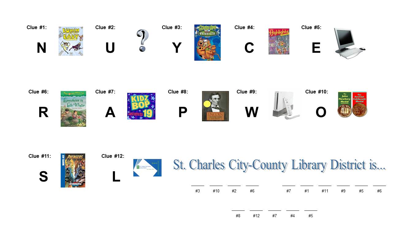 The Show Me Librarian: Scavenger Hunts for Library Visits