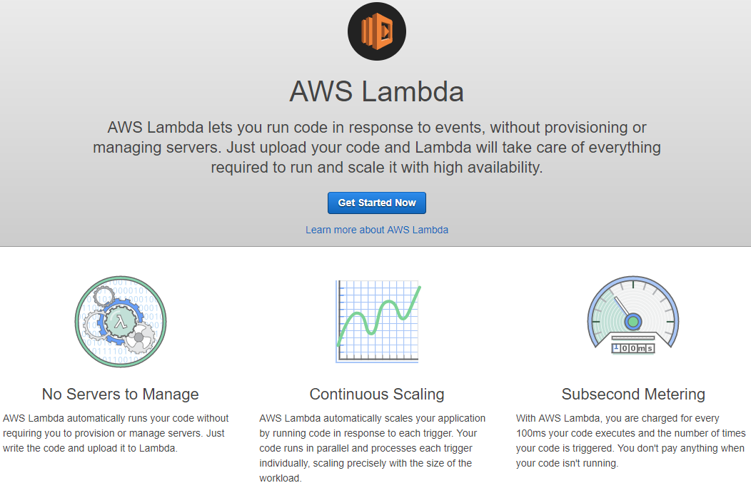 Notes on AWS Essentials 12) Lambda