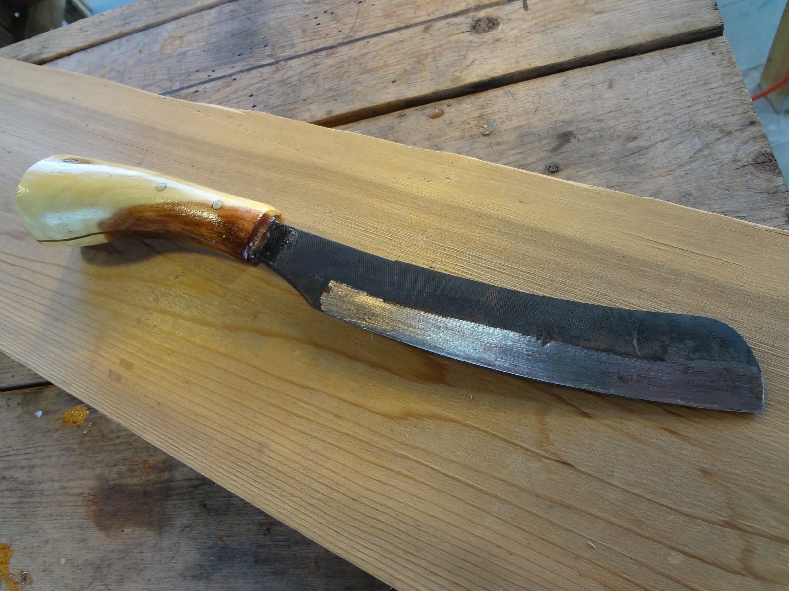 Woods Roamer Have Fun Making Your Own Knives….