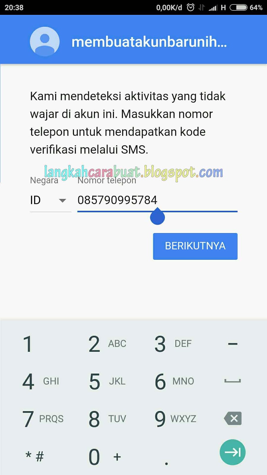 Cara Mengatasi Kenapa Tidak Bisa Masuk Akun Google Di Android | Langkah