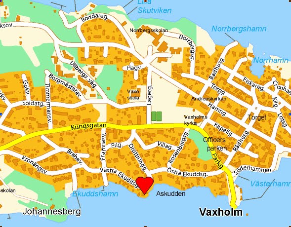 Karta över Vaxholm Kommun Bild | Karta över Sverige, Geografisk, Fysisk