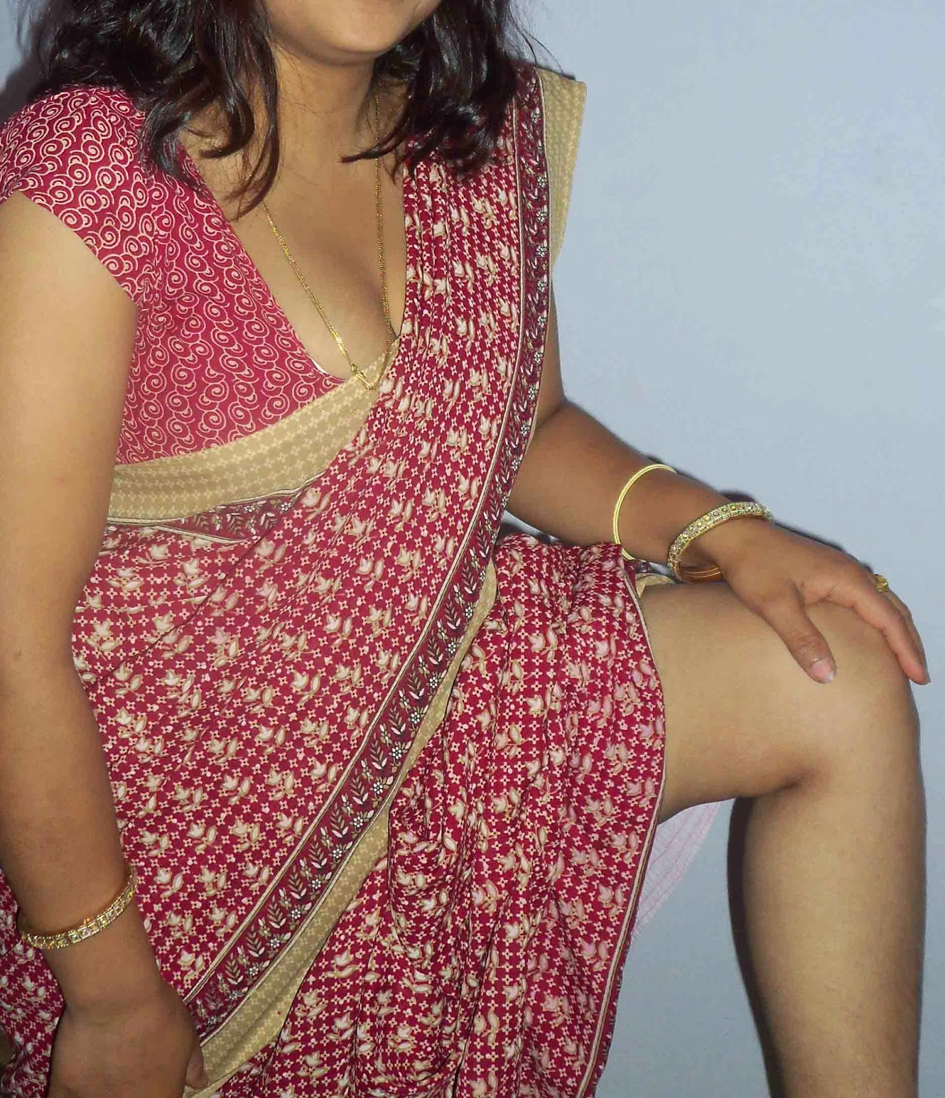 those exoctic blouses and saree are wonderfull but just seeing pics what is...