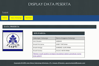  guna membantu untuk mengetahui besarnya Dana Pensiun yang akan di terima oleh PNS masing  E-KLIM TASPEN 2015