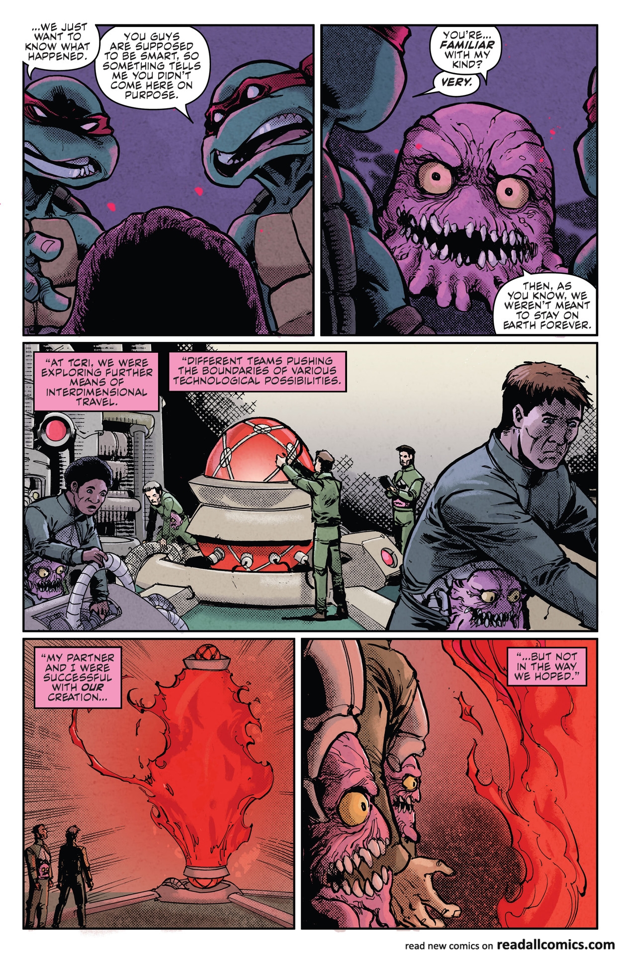 Teenage Mutant Ninja Turtles x Stranger Things chapter 4 page 6