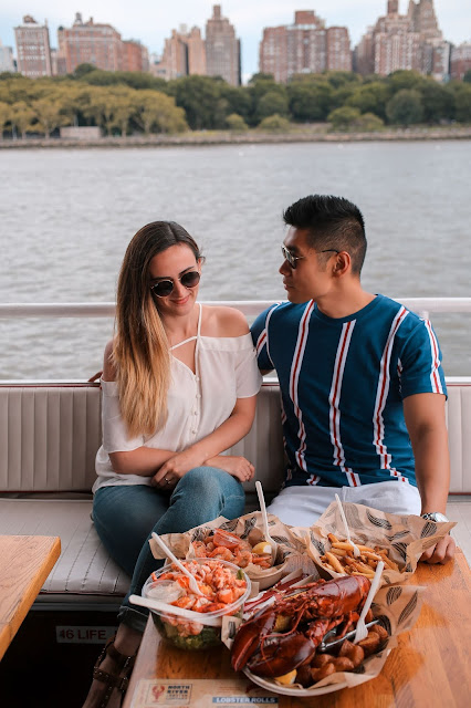 Leo Chan wearing Nautical Inspired Outfit | Asian Model and Blogger, Interracial Couple, AMWF