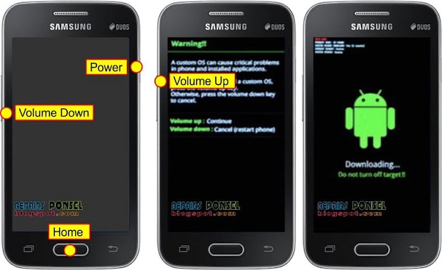 Cara Flash Samsung Galaxy Cara1001 Hack