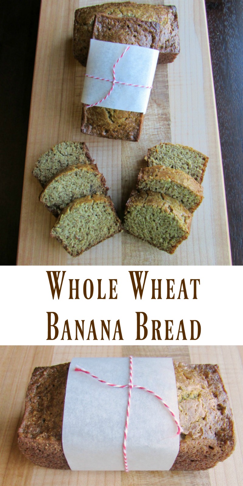 Cooking With Carlee Whole Wheat Banana Bread