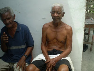 Don Felino Rocha, uno de los fundadores del Barrio La Playa