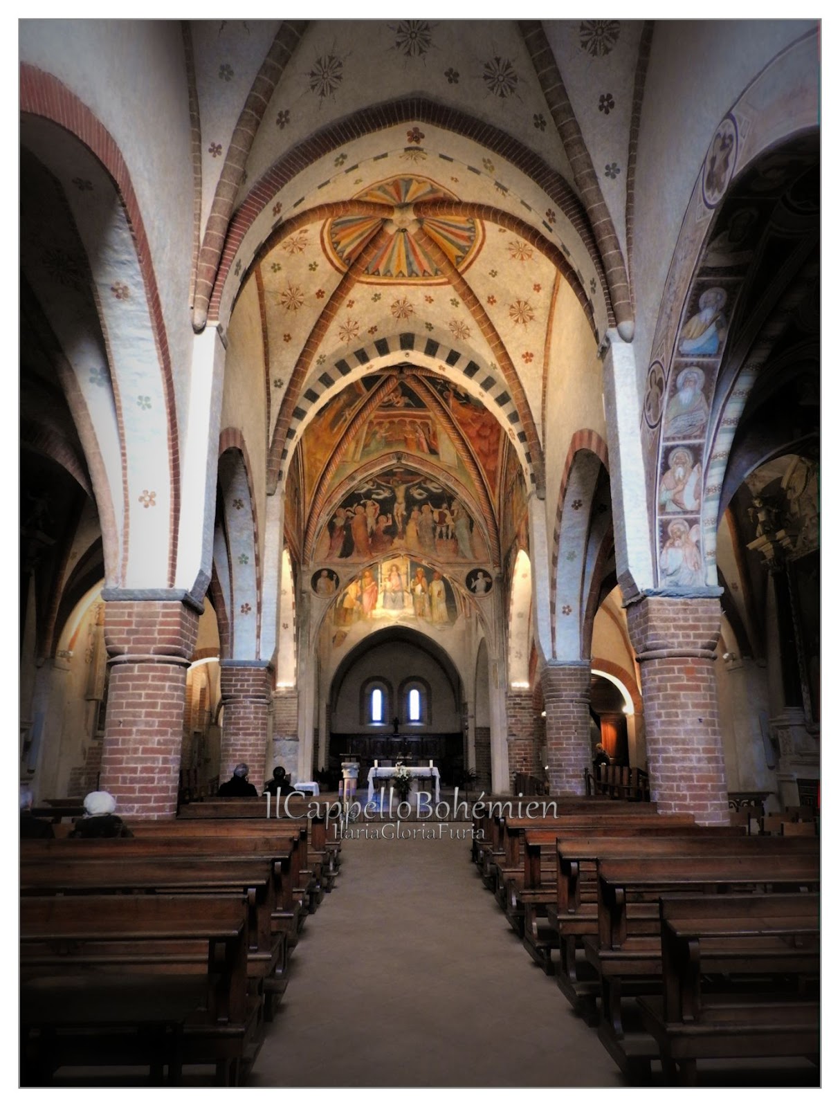 Il cappello Bohémien L'Abbazia di Viboldone. L'incontro tra arte