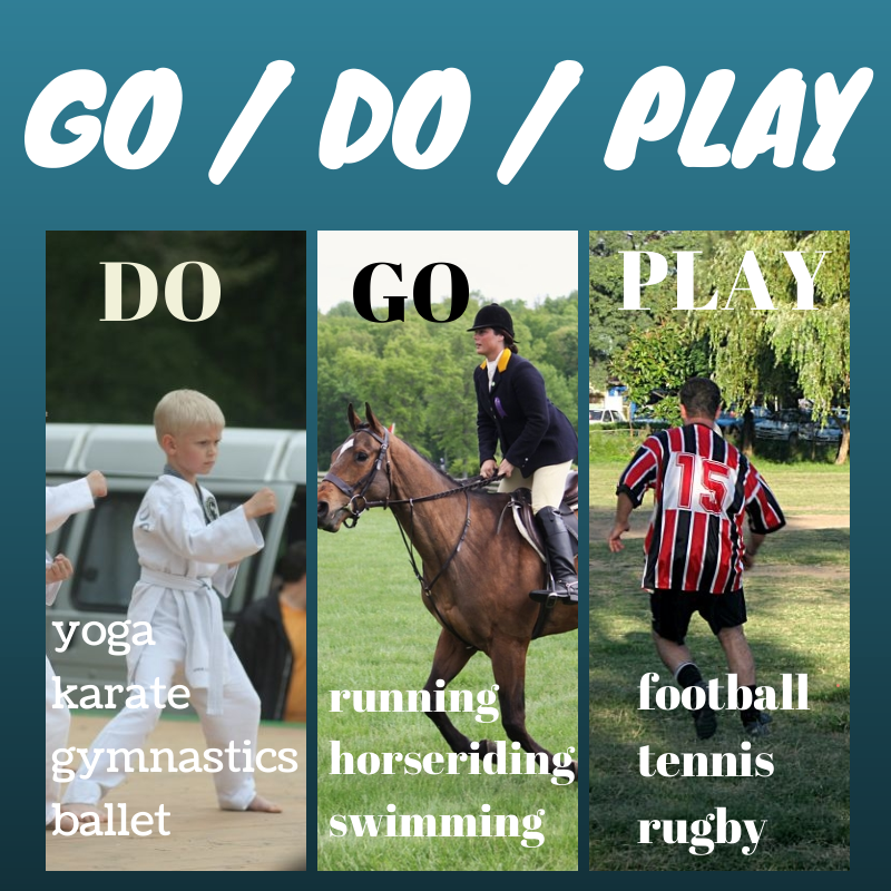 Do Play go с видами спорта. Глаголы с do Play go. Go or do с видами спорта. Do go Play с видами. Do make sports