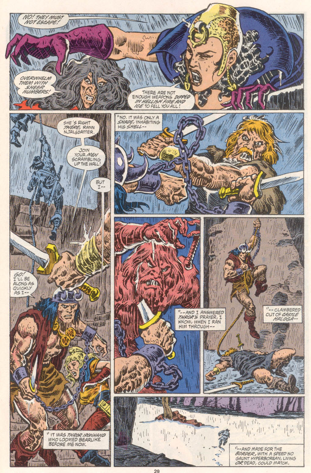 Read online Conan the Barbarian (1970) comic -  Issue #254 - 22