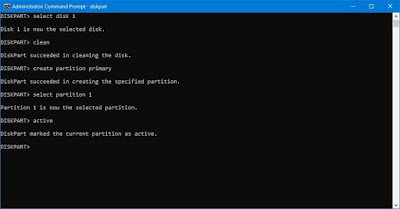 partition active in cmd