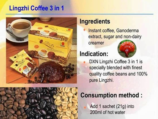 Lingzhi Coffee 3 in 1 | DXN Pakistan