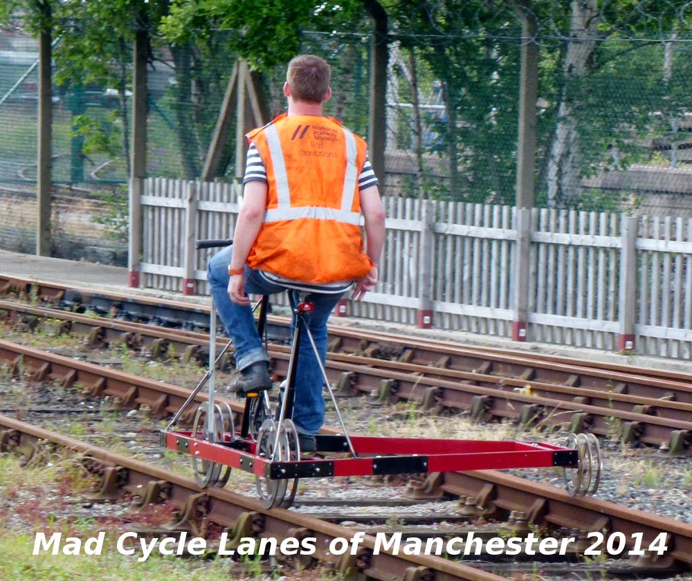 Mad Cycle Lanes of Manchester Rail Bikes & Velocipedes