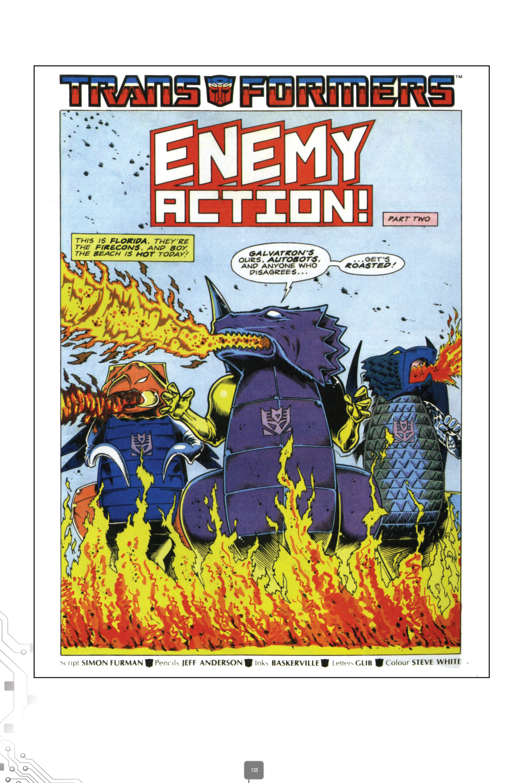 Read online The Transformers Classics UK comic - Issue # TPB 5 - 135