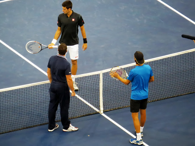 Novak Djokovic Joao Sousa 2013 US Open