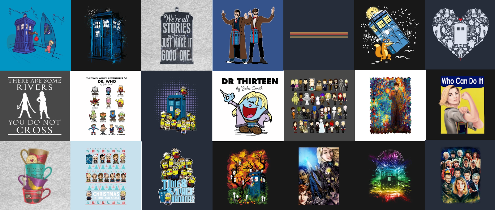New This Week S Doctor Who T Shirt Collection