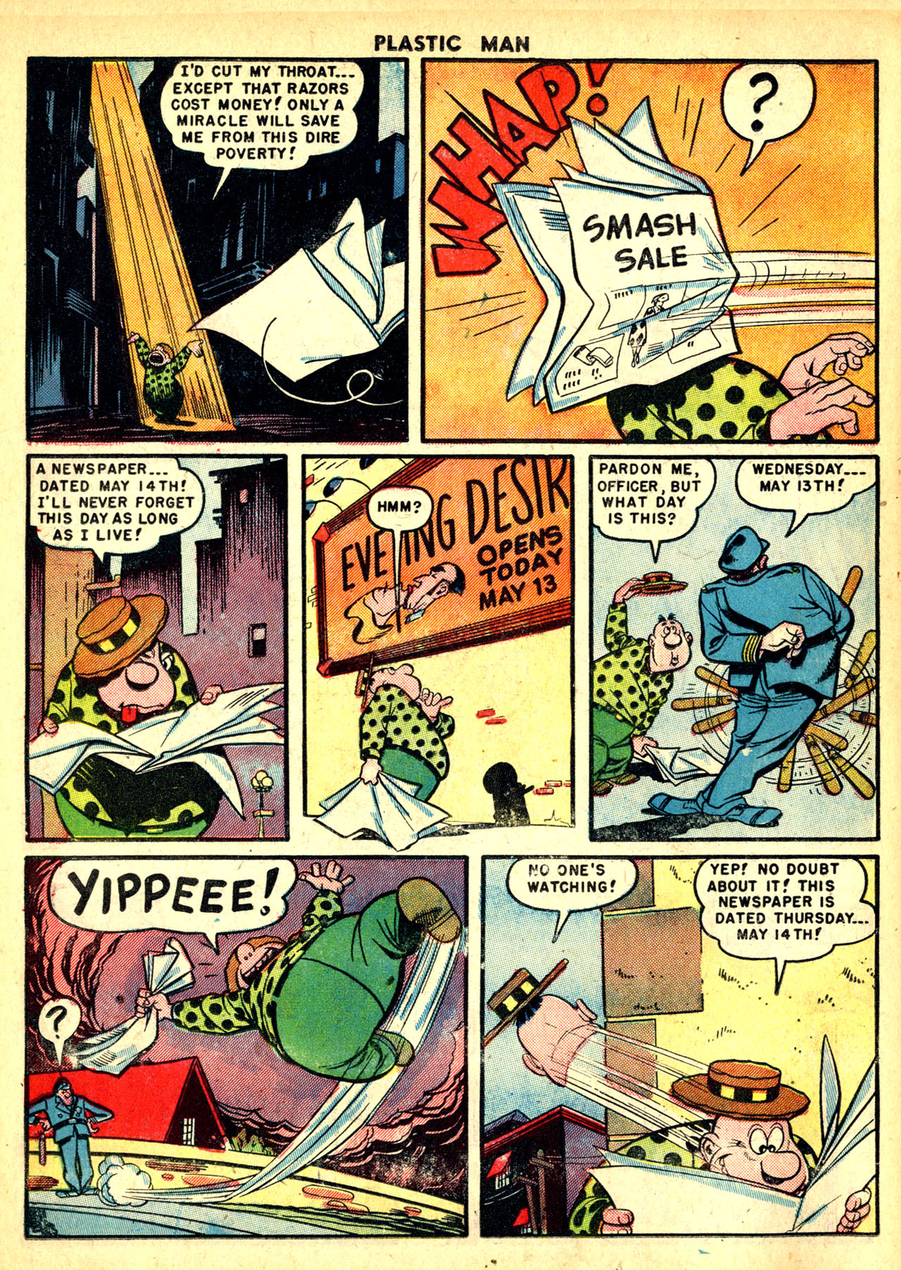 Plastic Man (1943) issue 23 - Page 14