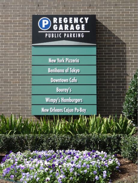 Houston In Pics Public Parking Regency Garage South Of The Hyatt