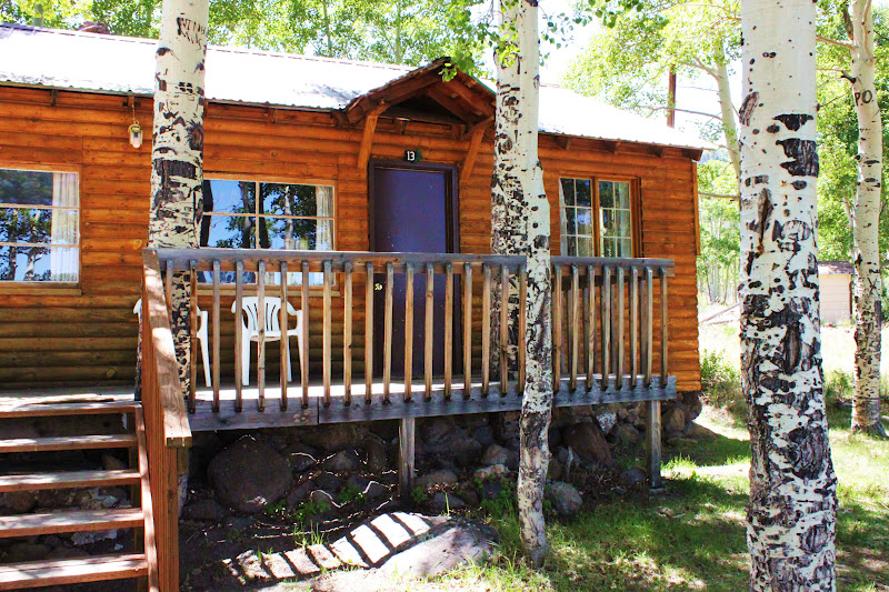 Rental Cabins at Fish Lake Utah Rustic 6 person Camping Cabin 13 at