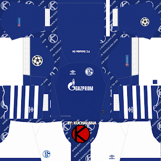 Schalke 04 2018/19 UCL Kit - Dream League Soccer Kits