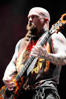 Horns Up Rocks: Slayer's Kerry King at the Big Four Concert at Yankee ...