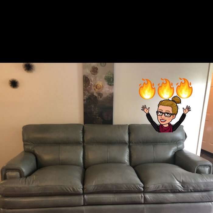 Review ﻿Jake Leather Loveseat Modern & Contemporary Sofas