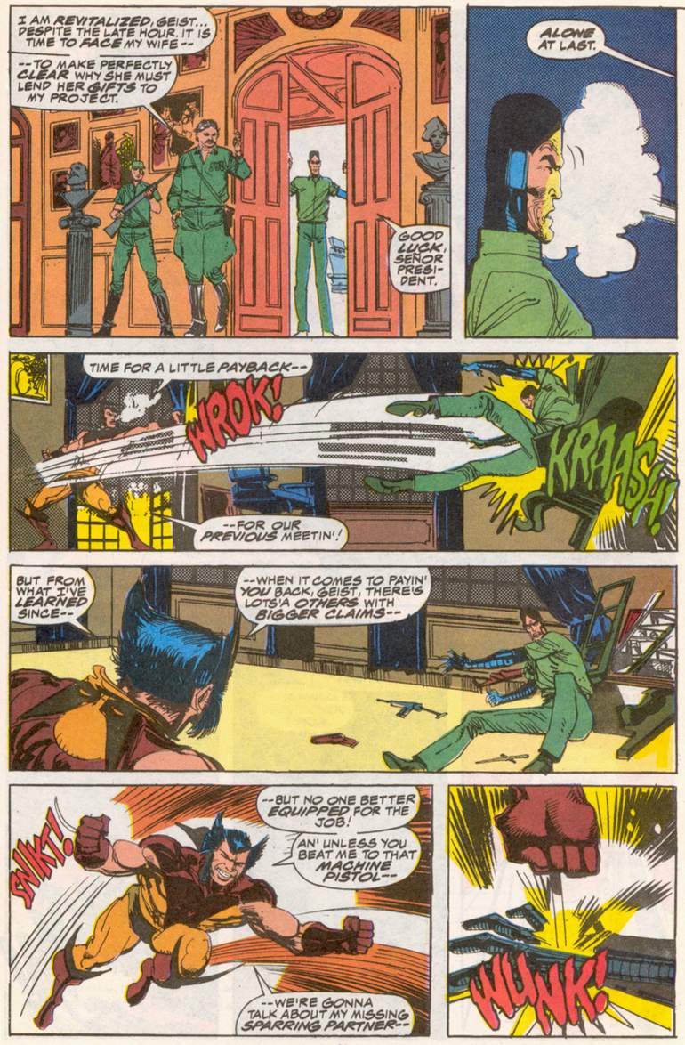 Read online Wolverine (1988) comic -  Issue #19 - 17