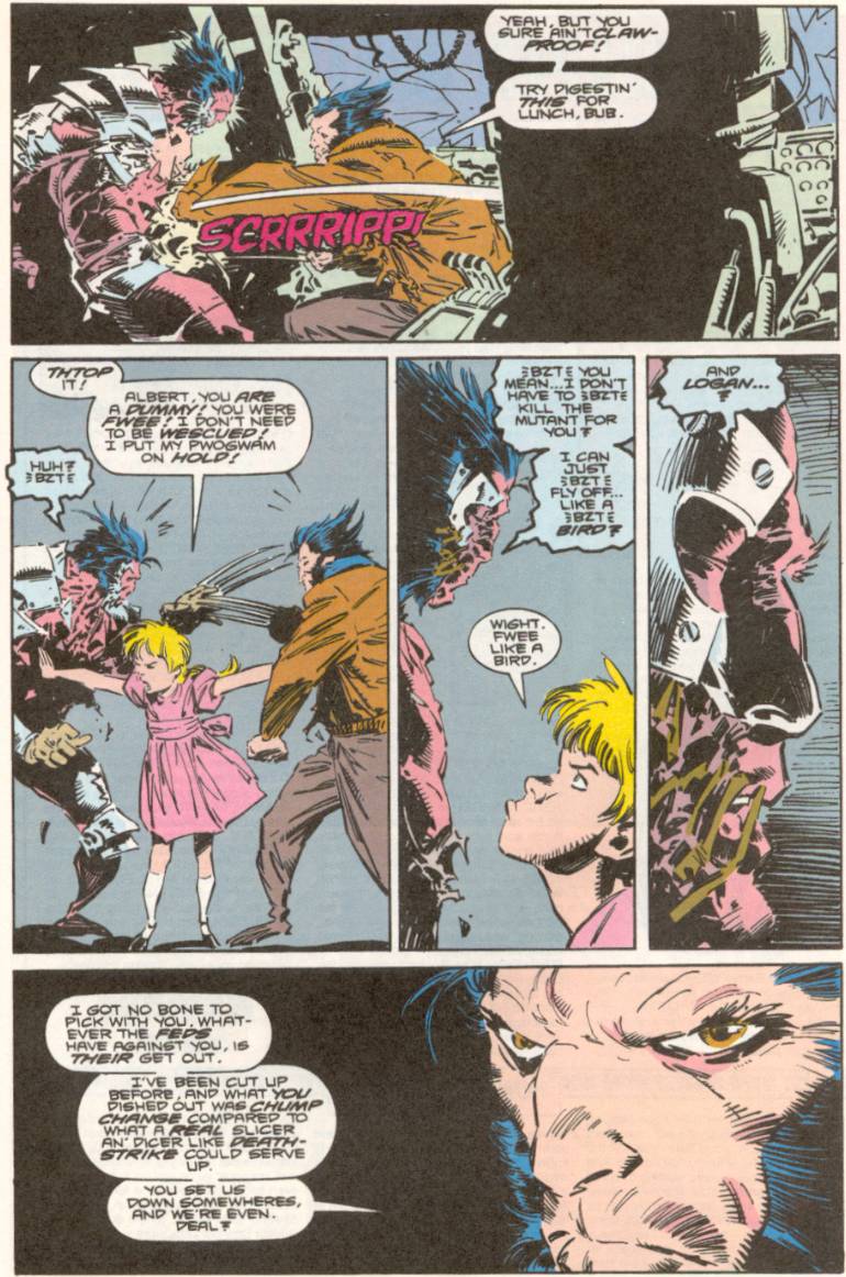 Read online Wolverine (1988) comic -  Issue #40 - 20