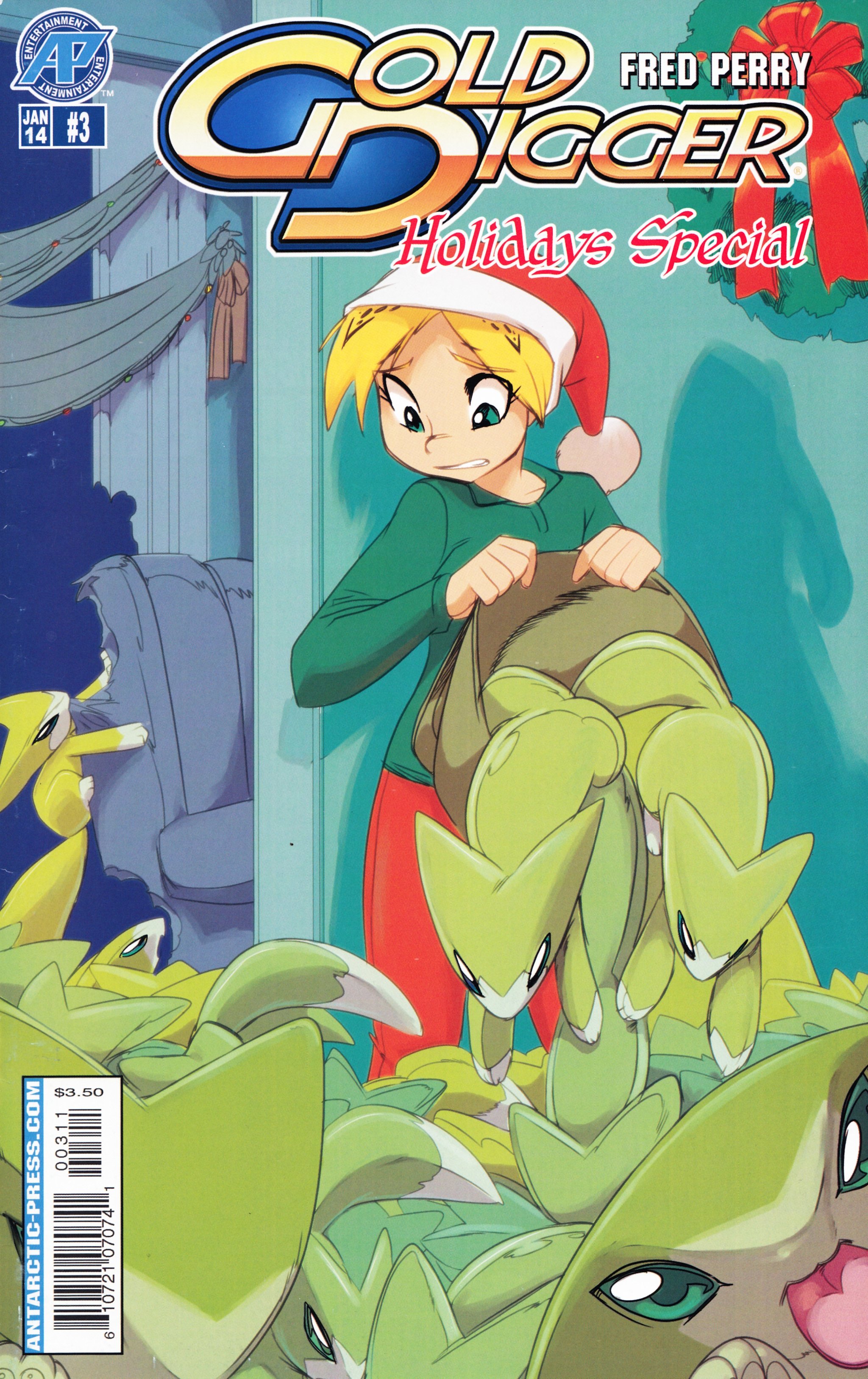 Read online Gold Digger Holidays Special comic -  Issue #3 - 1